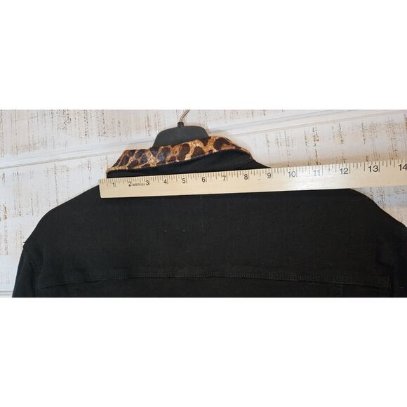 HVMAN MENS MK1‎ DENIM JACKET STRIPE IN BLACK Retail $261 - Picture 11 of 15